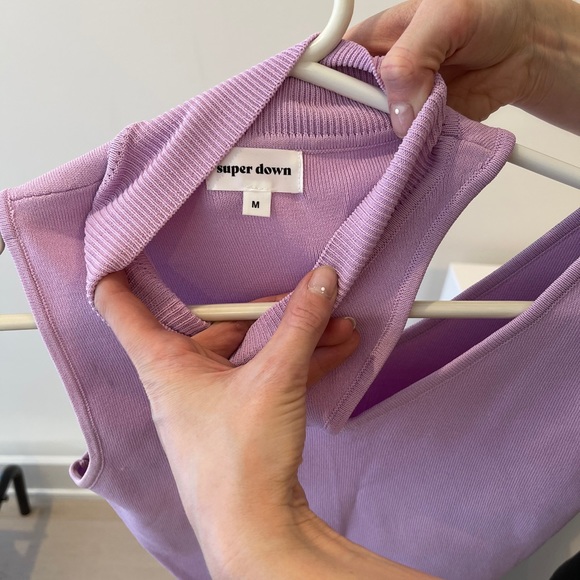 Revolve Superdown Lavender Mini Dress - Picture 5 of 5